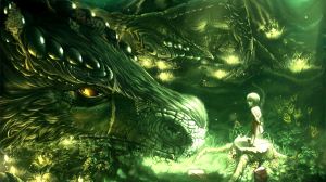 green-trees-dragons-monsters-forest-kids-fantasy-art-artwork-magical-fresh-new-hd-wallpaper